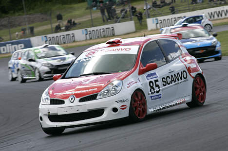 Roland Poulsen vandt søndag sin første sejr i Renault DTC Light Cup.